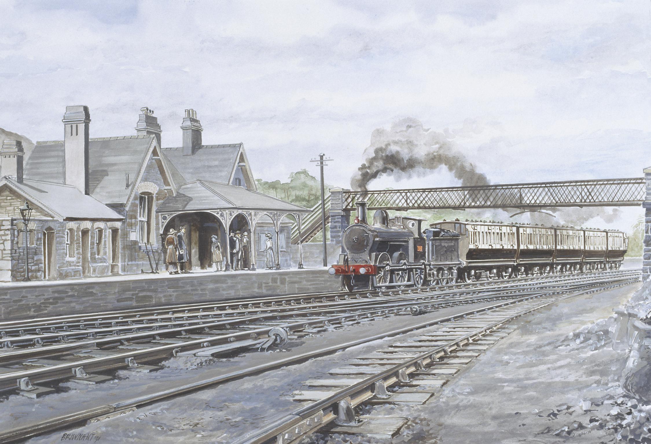 Llanberis Station (painting)