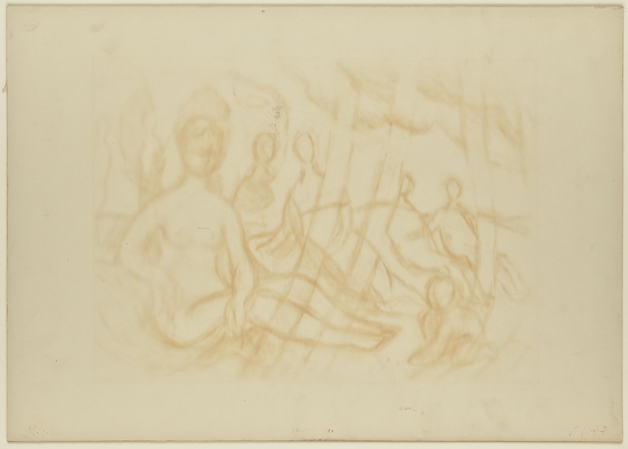 Seated woman with a child