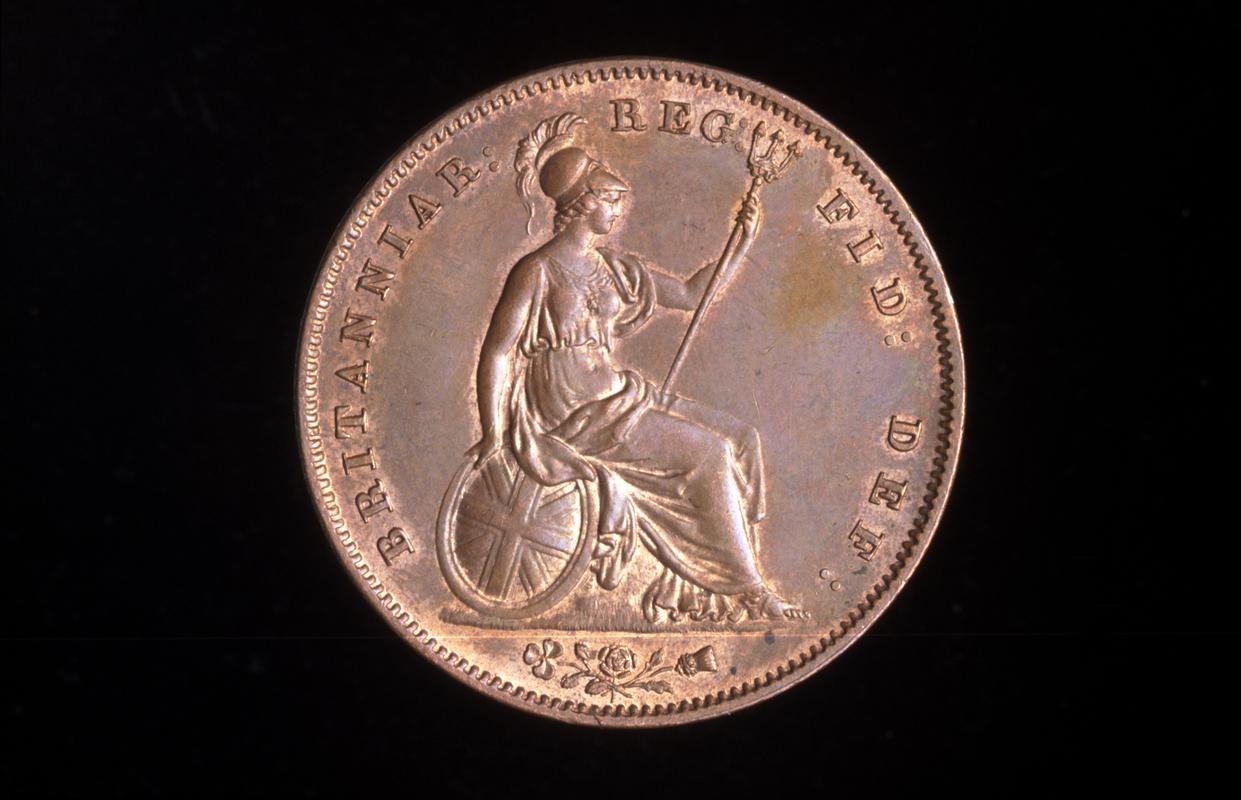 Victoria penny, 1858