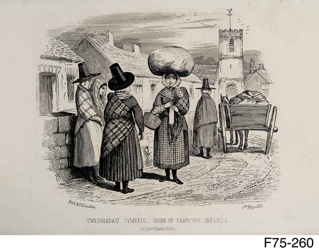 Welsh costume illustration