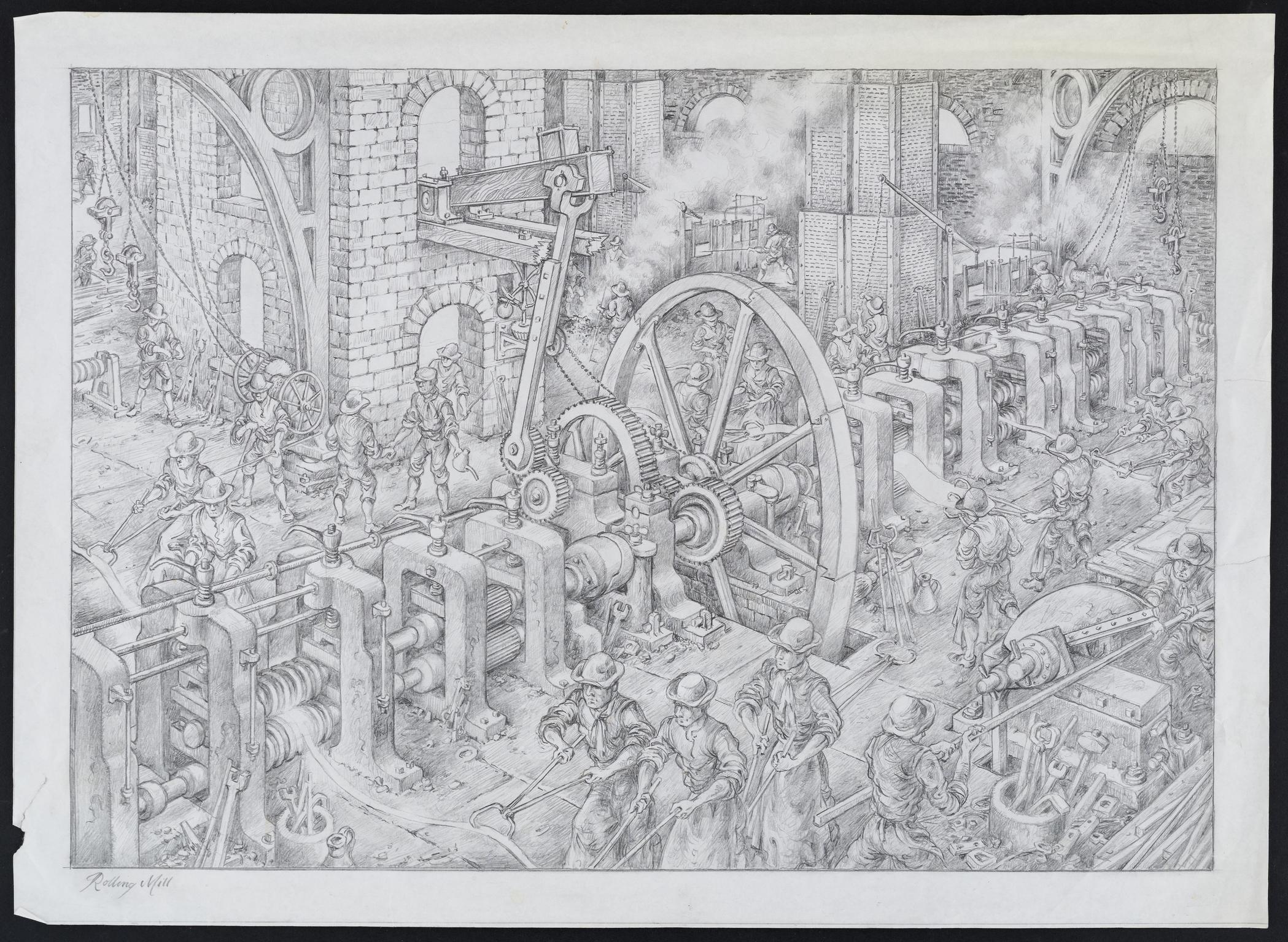 Rolling Mill (drawing)