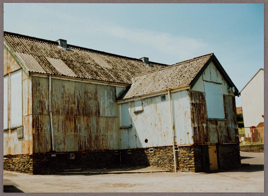 Cimla Infants School, Neath, 1992, prior to demolition.