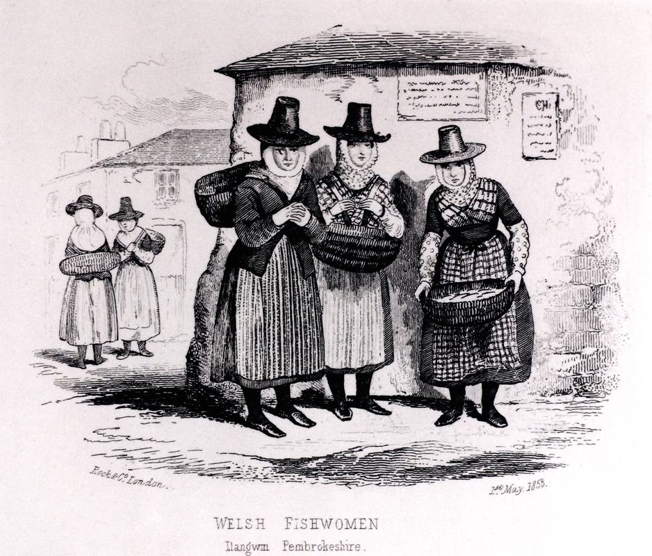 Welsh costume illustration