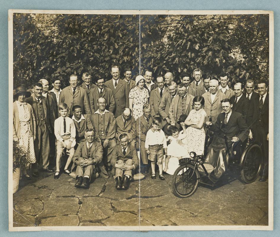 First World War veterans from Rookwood Hospital, Cardiff