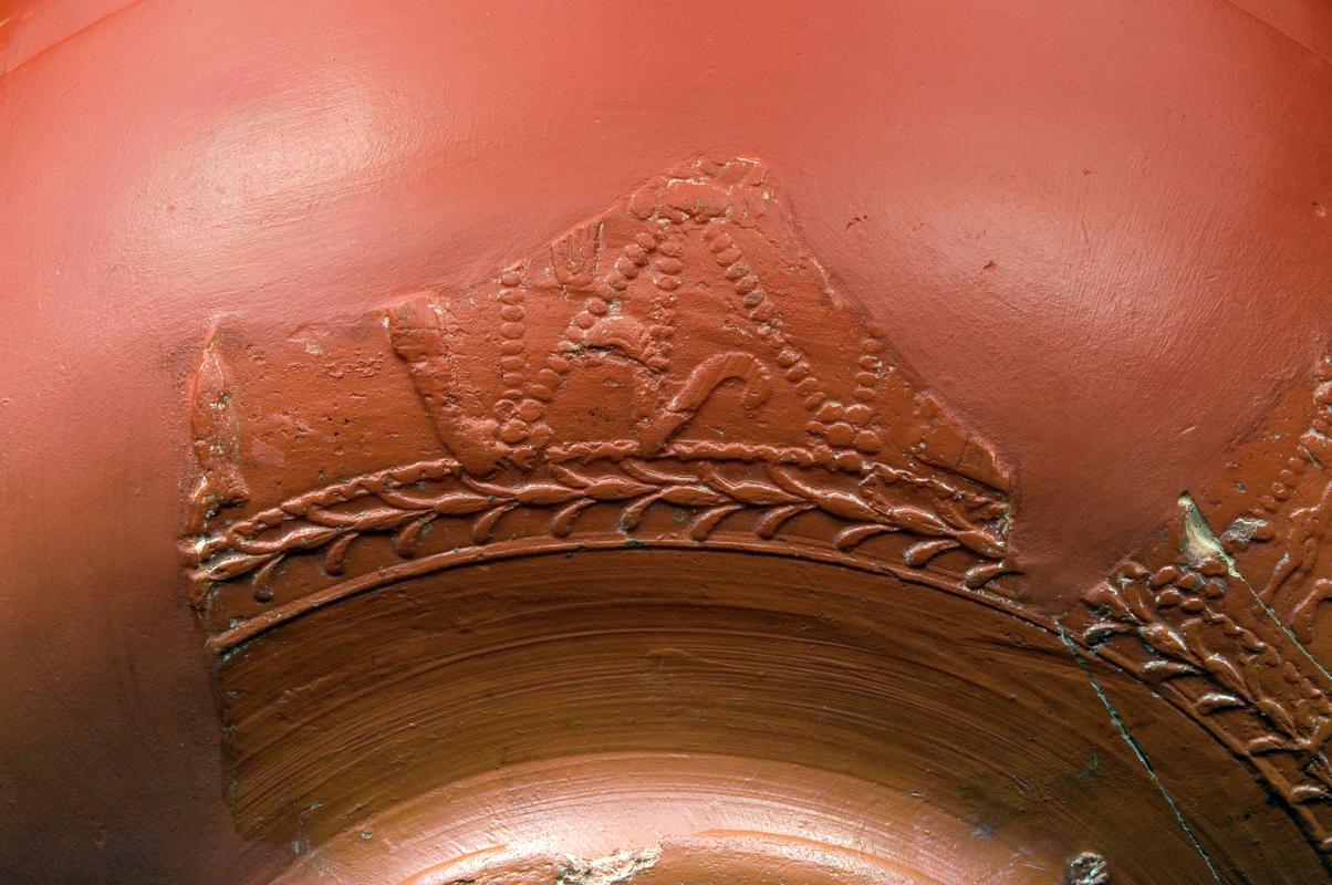 samian decorated bowl details