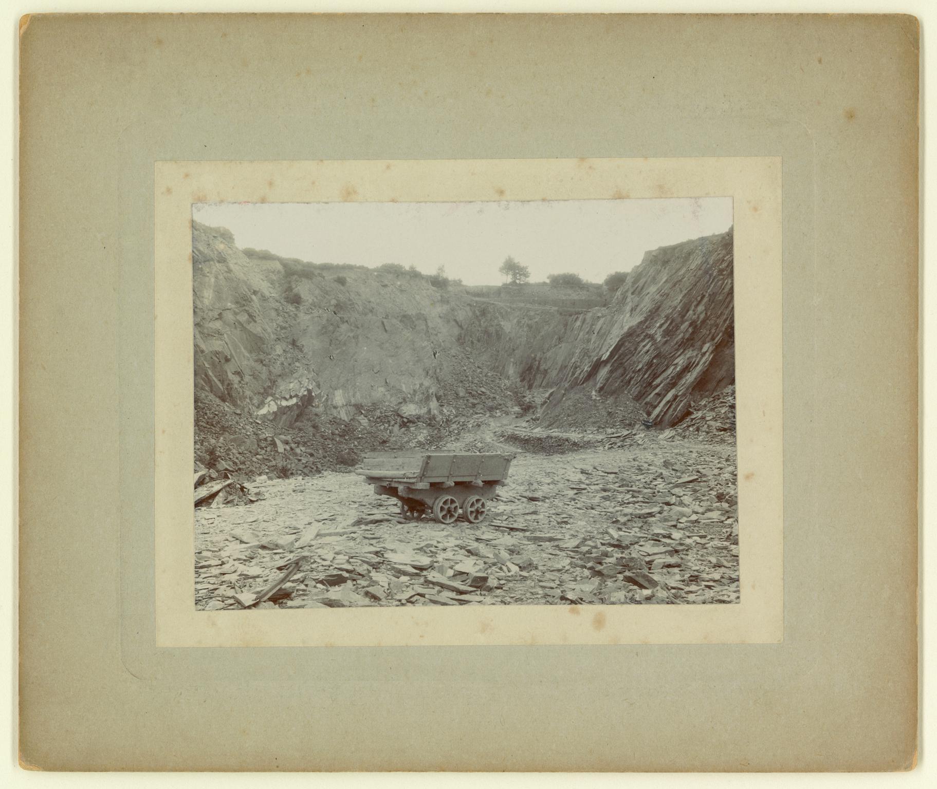 Gilfach slate quarry, photograph