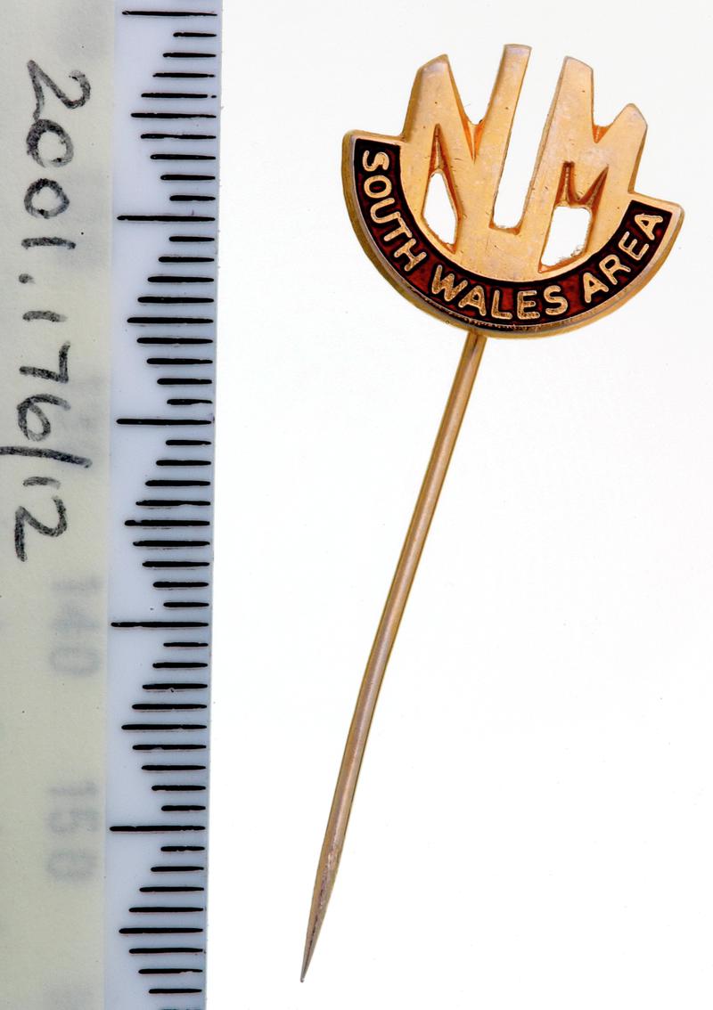 Pin: N.U.M &quot;South Wales Area&quot;
