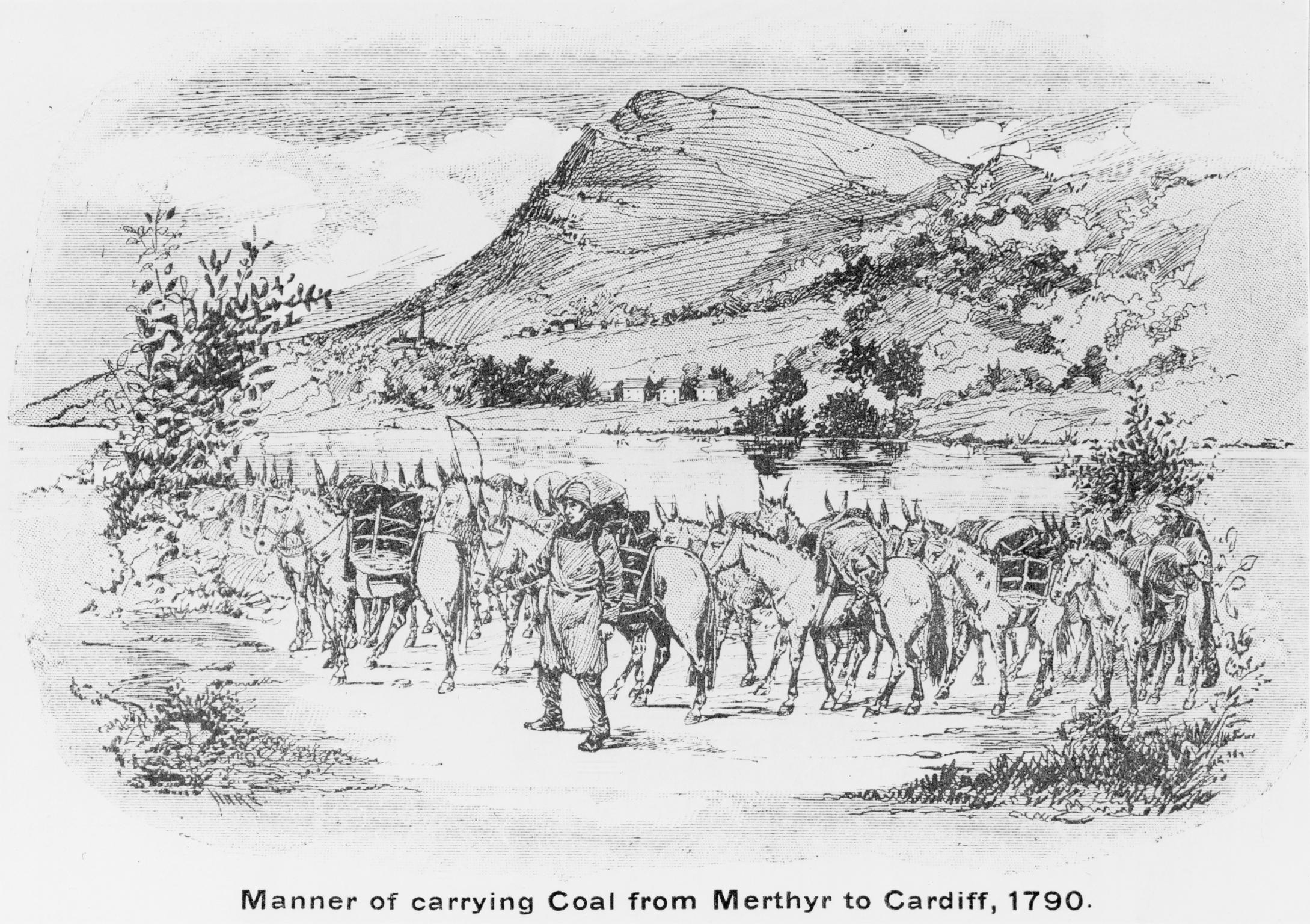 Carrying Coal from Merthyr to Cardiff