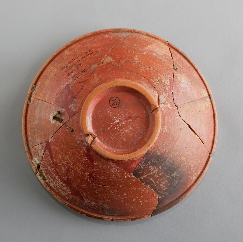 Roman pottery dish