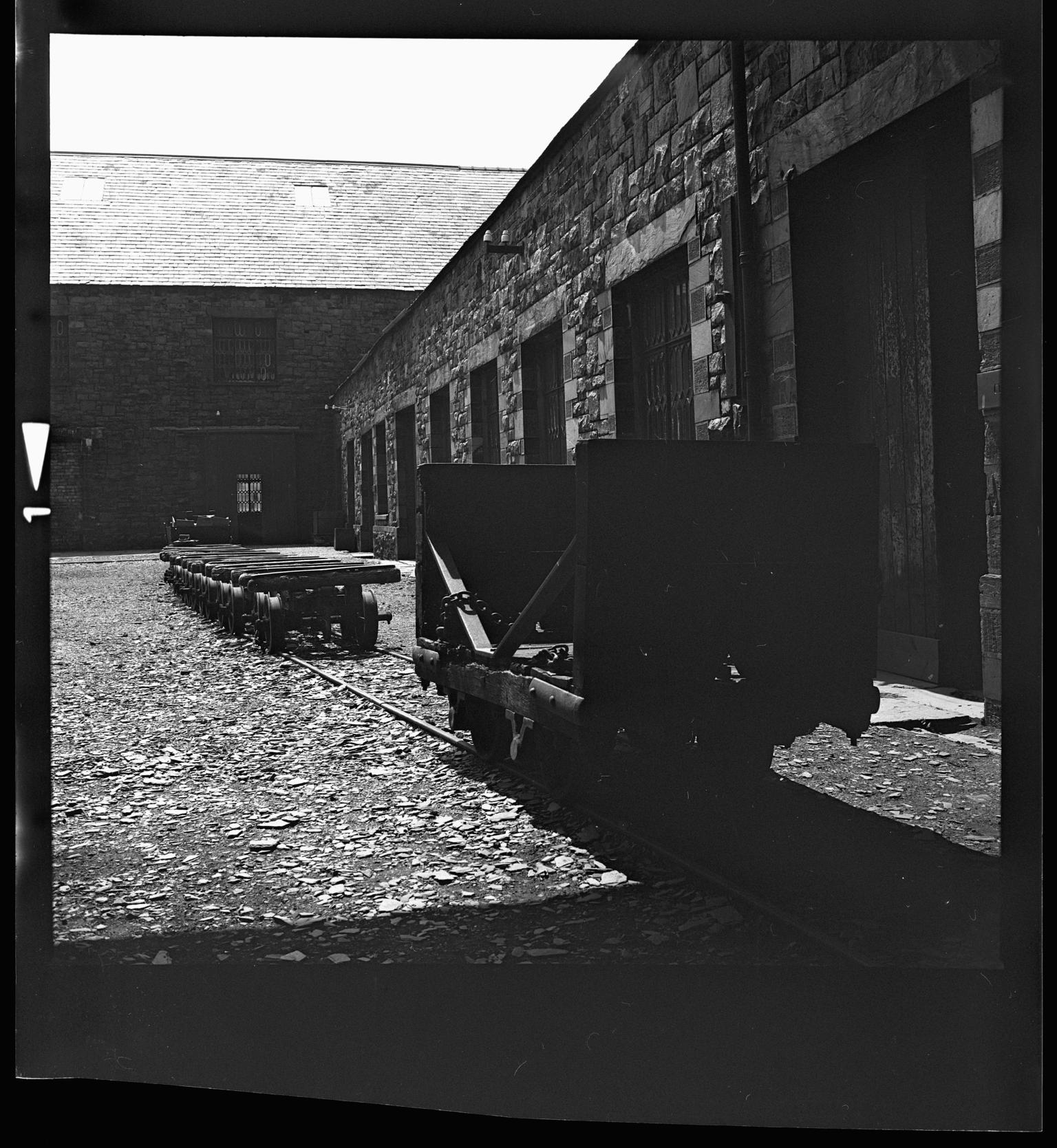 Welsh Slate Museum, film negative
