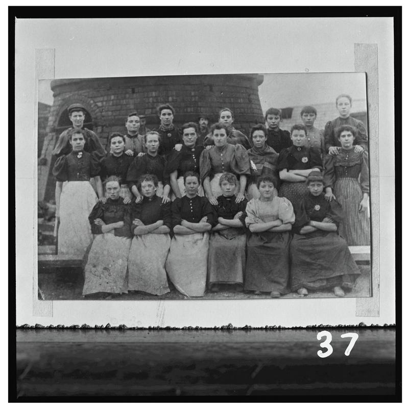 Blaenavon Ironworks, film negative