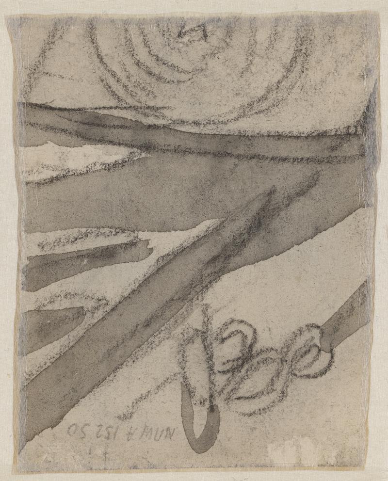 Study of left side of man's head