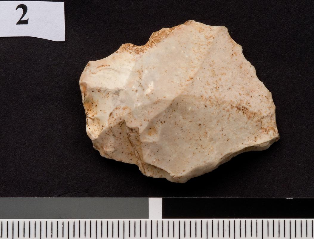 Prehistoric flint flake
