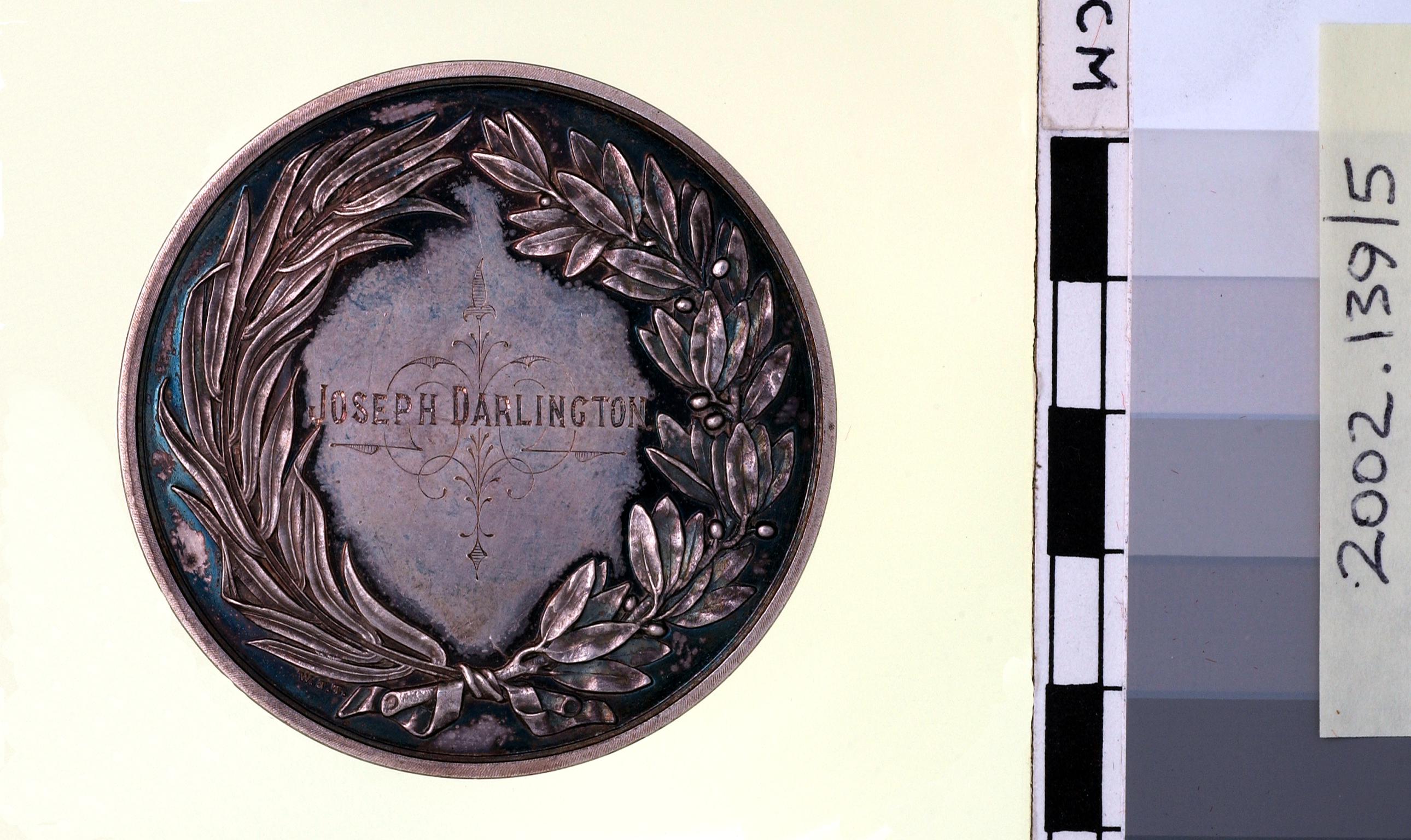 Wynnstay Colliery medal 1874