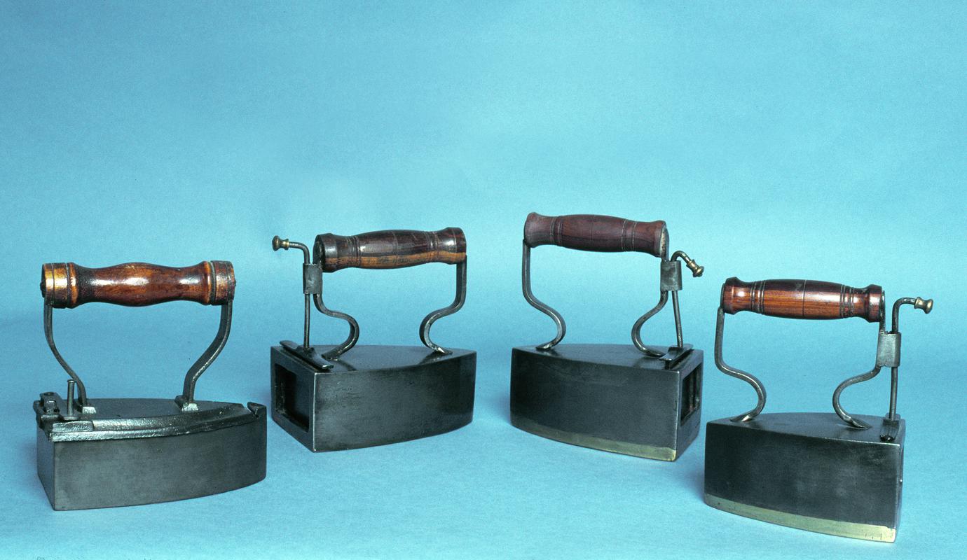 Box irons, mid-18th to 19th century