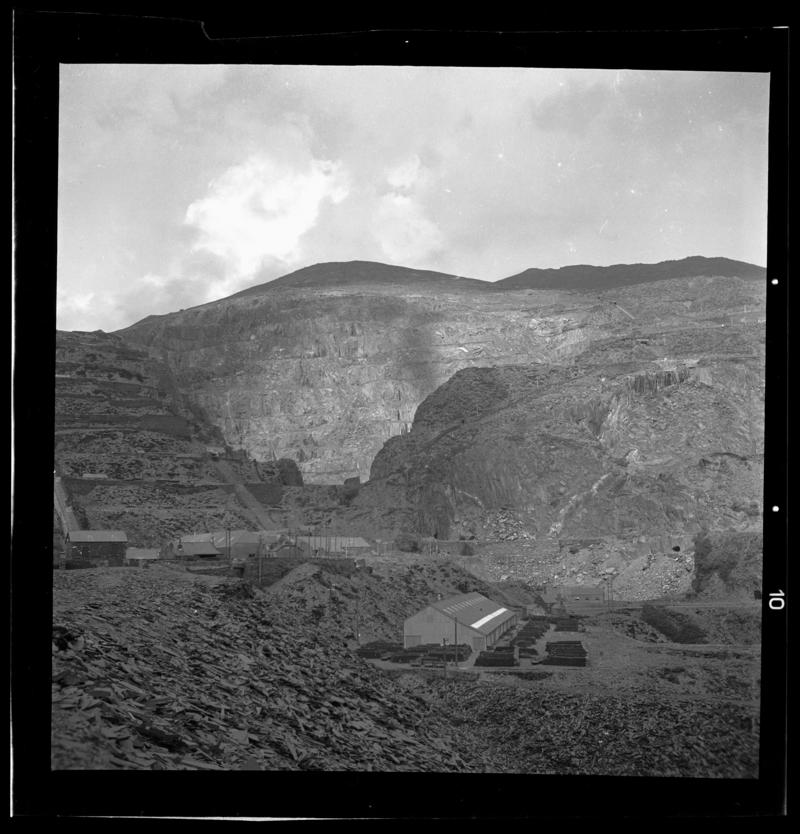 View of Dinorwig Quarry, 1978.