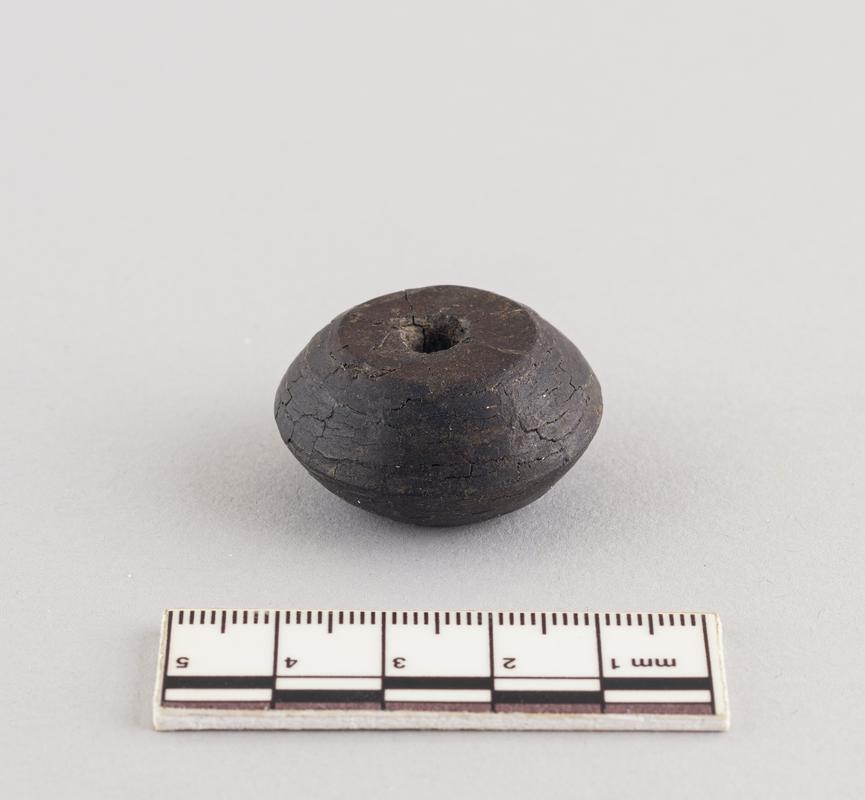 Roman shale spindle whorl