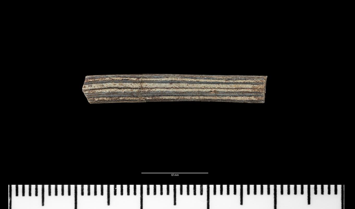 Early medieval millefiori rod from Dinas Powys