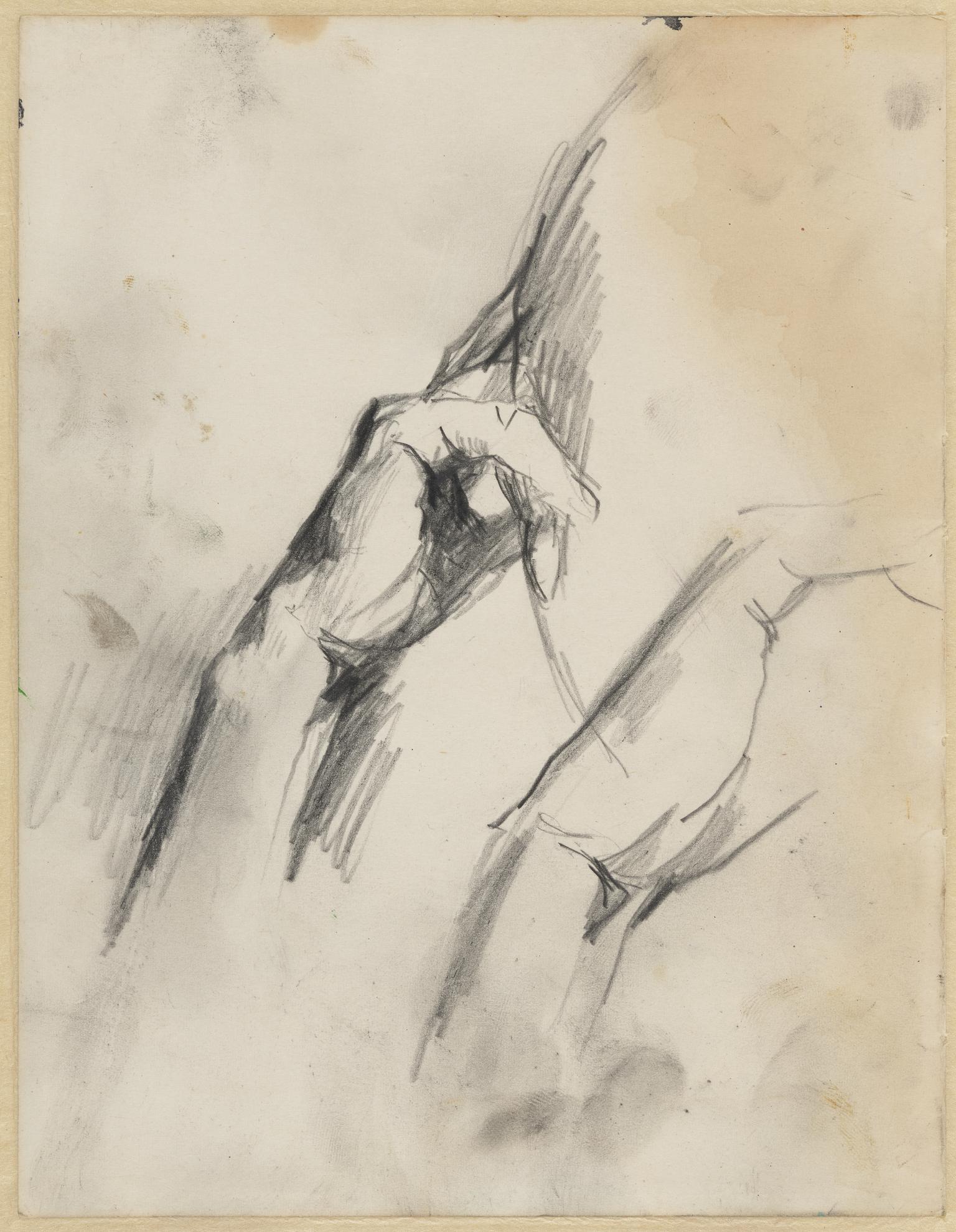 Two studies of hand and arm