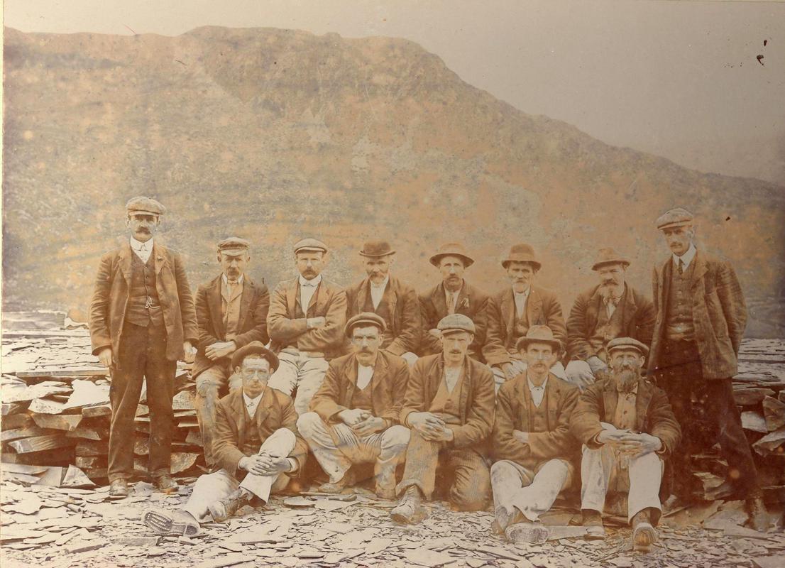 Dinorwig slate quarry, photograph