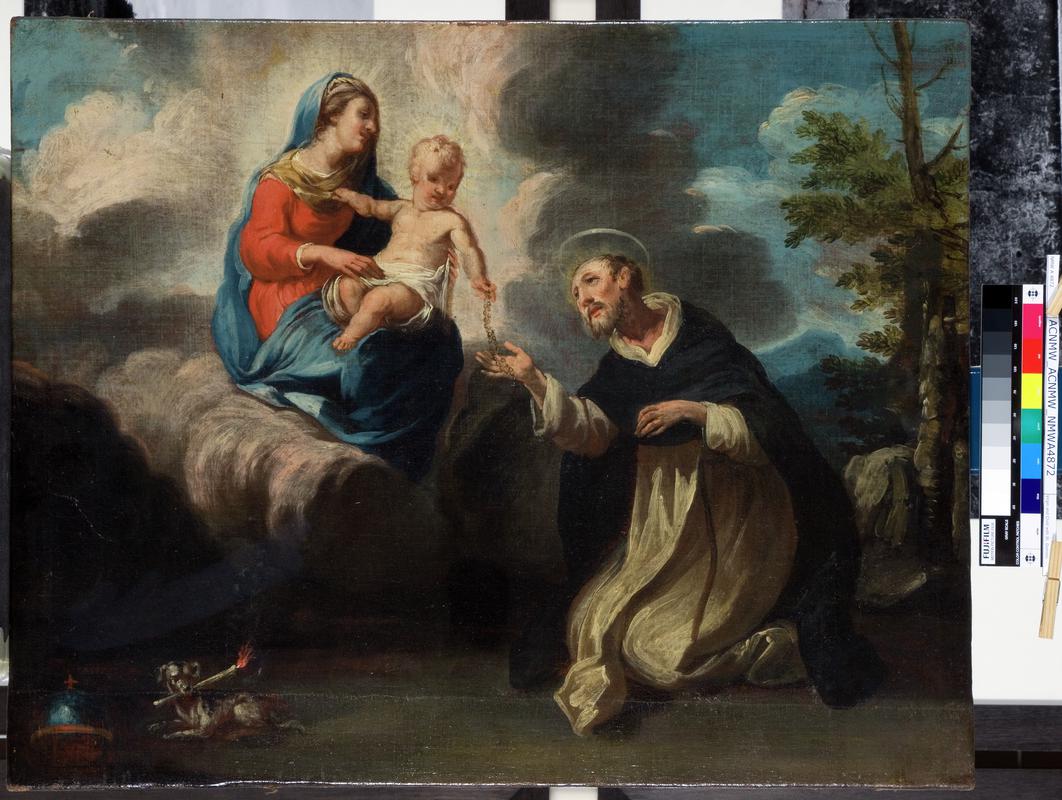 Virgin and Child with St. Dominic