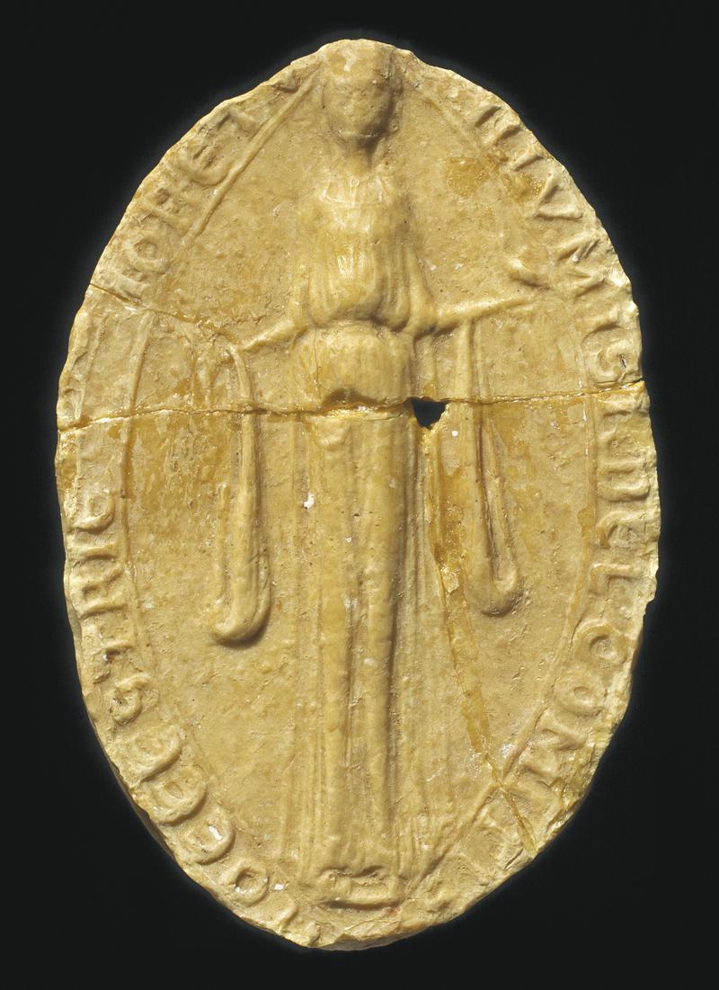 seal: Isabel Countess of Gloucester, W290