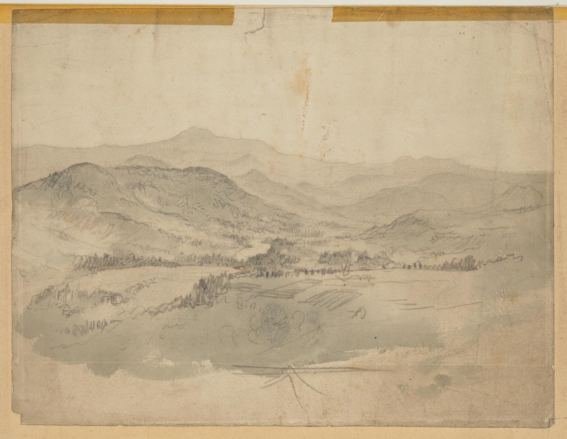 Landscape with Hills and a Valley