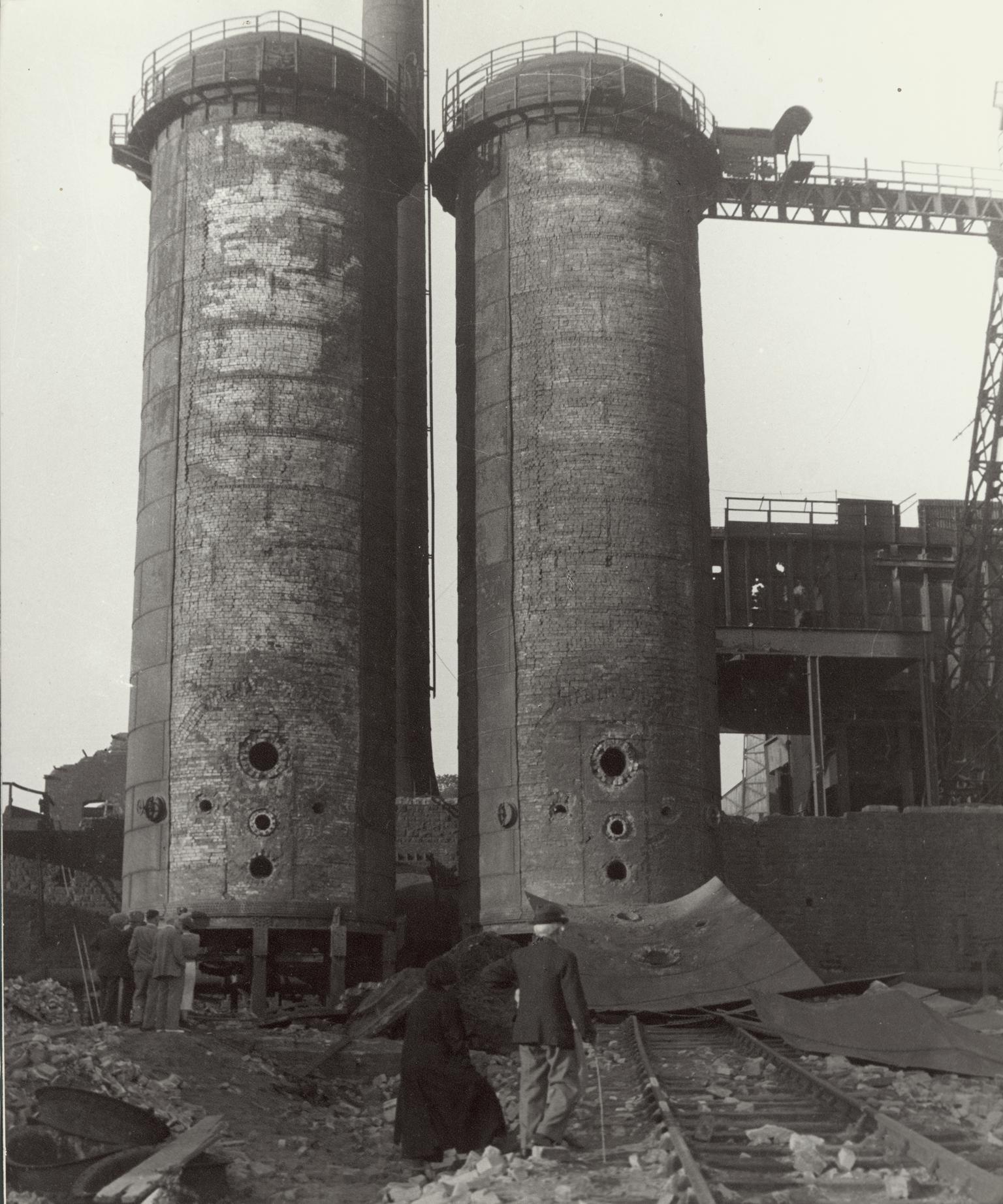 Dowlais steelworks, photograph