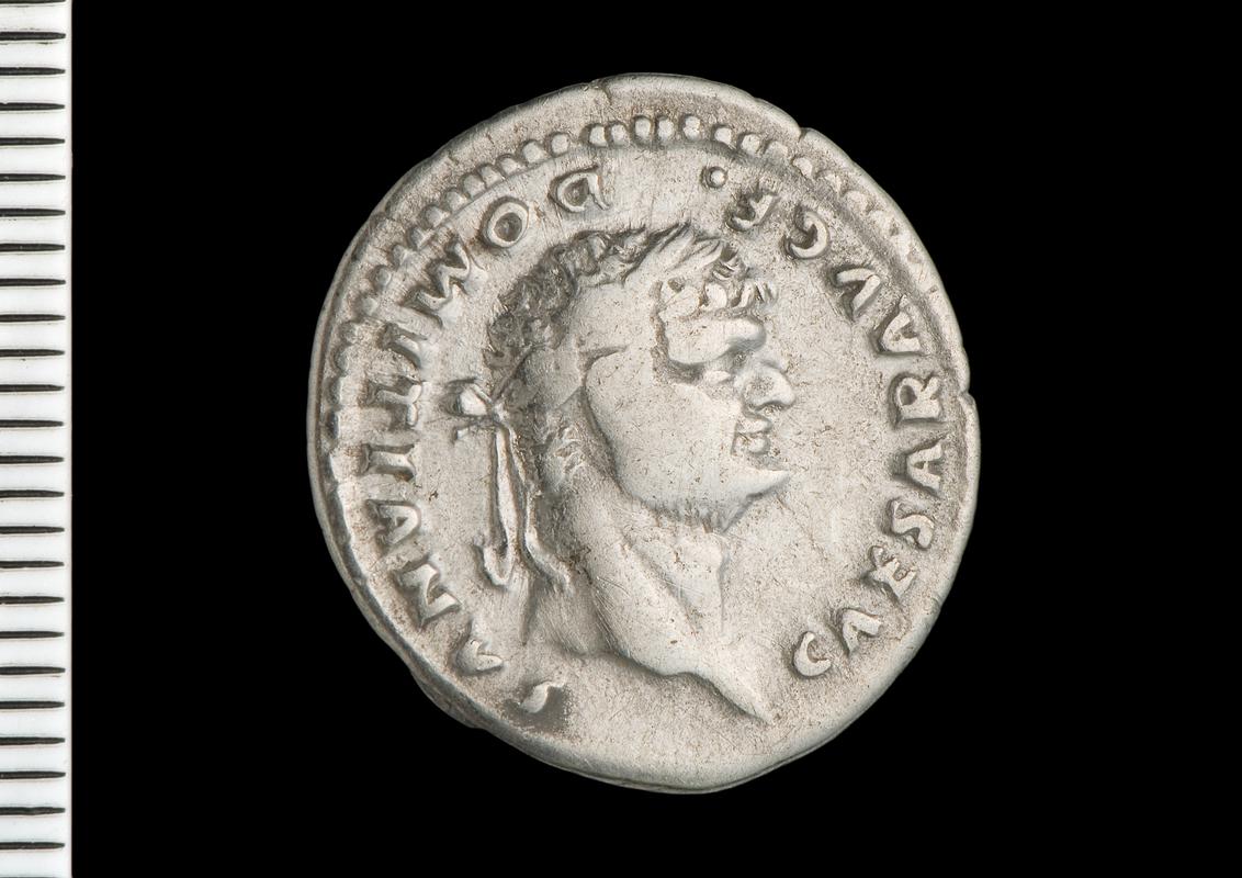 silver denarius (obv.)