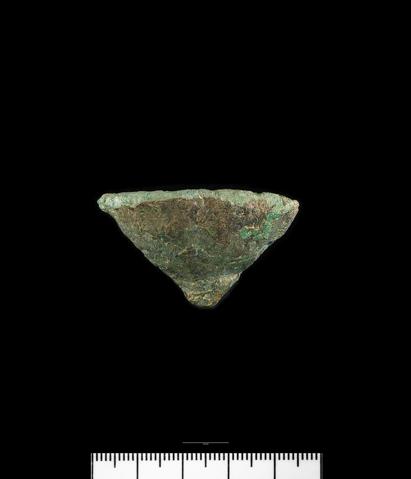 Late Bronze Age bronze single runner casting jet