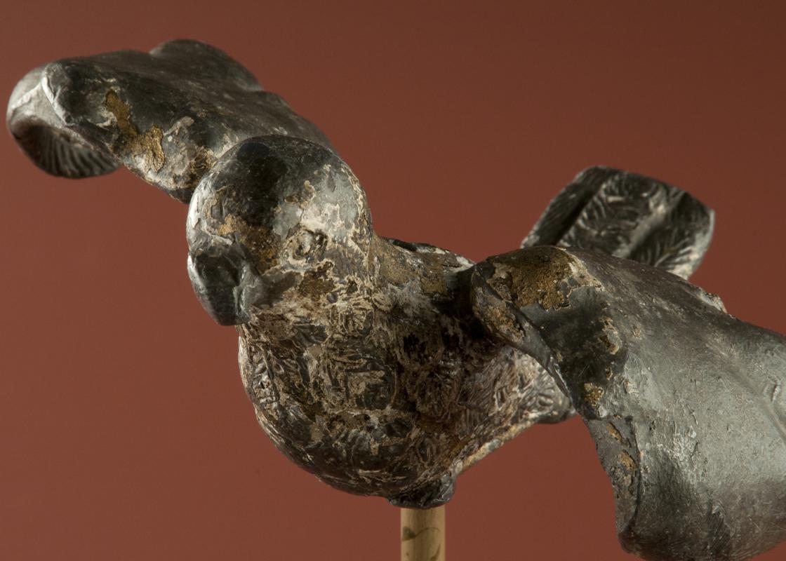 Medieval lead dove