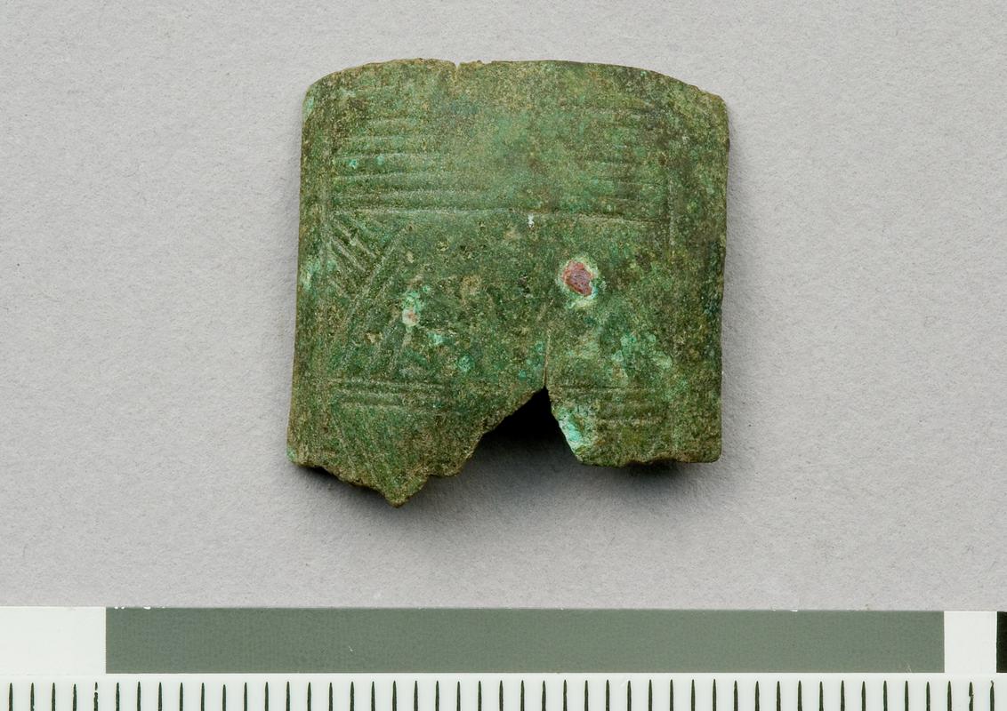 copper alloy Bracelet fragment
