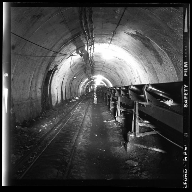 Big Pit Colliery, film negative