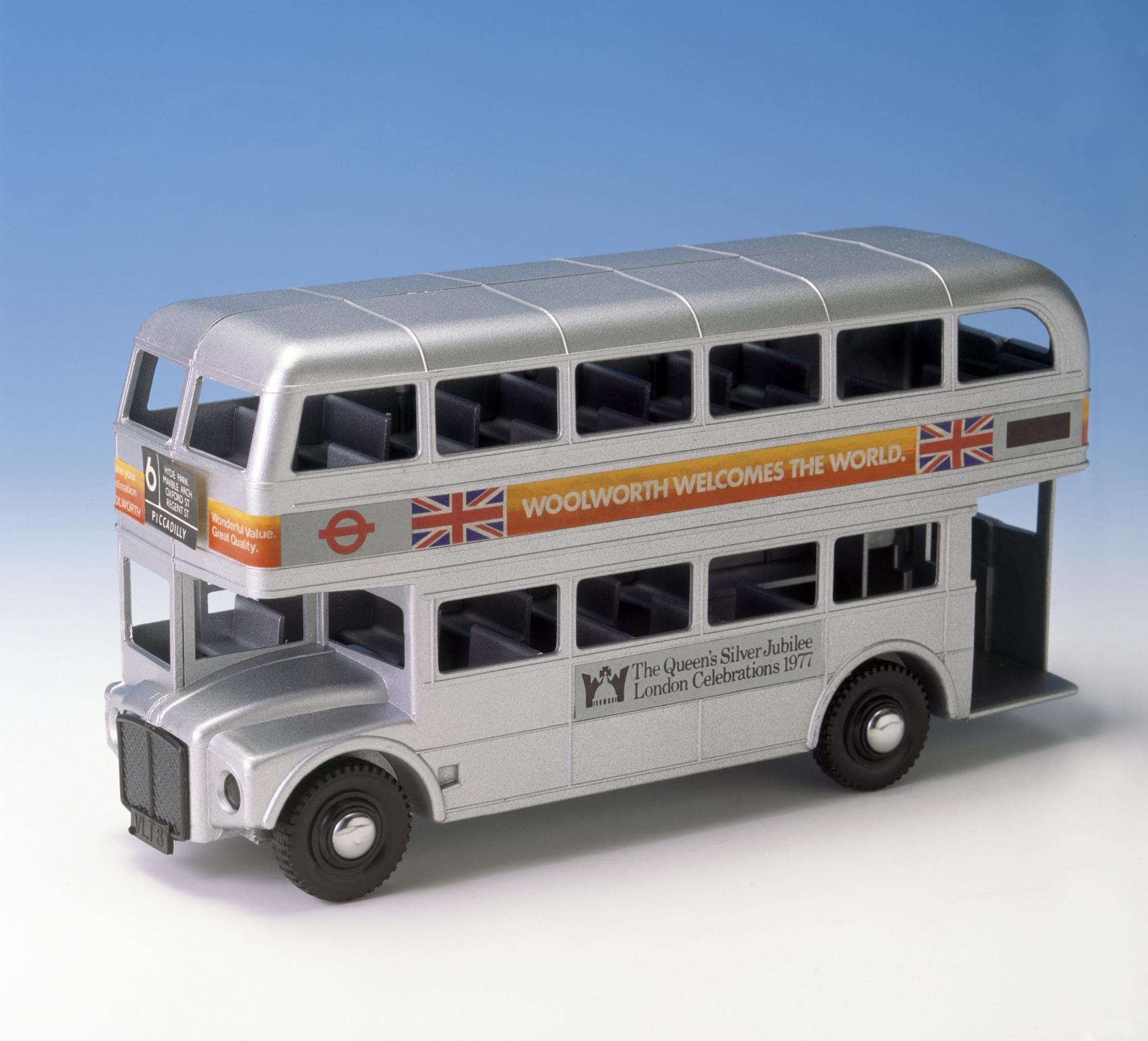 Silver Jubilee toy bus