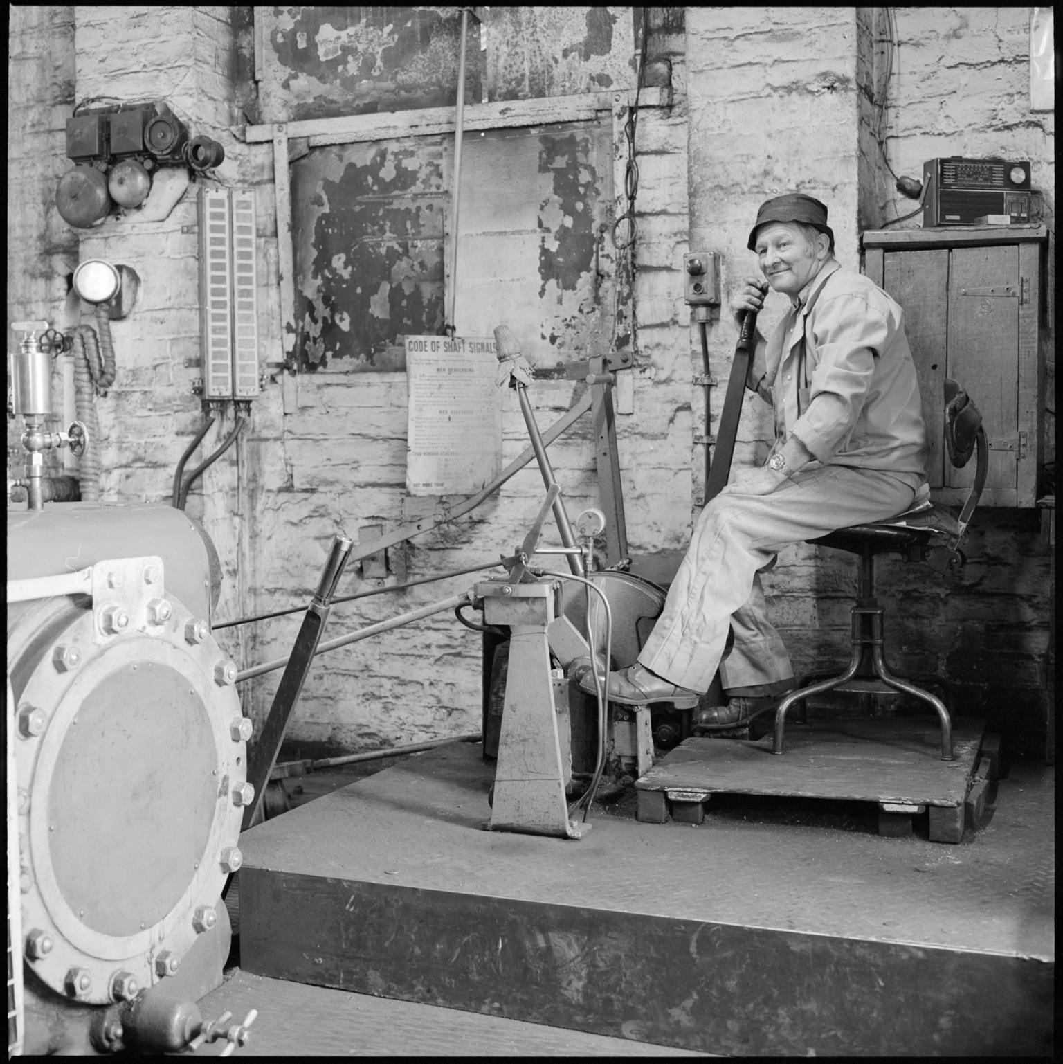 Morlais Colliery, film negative