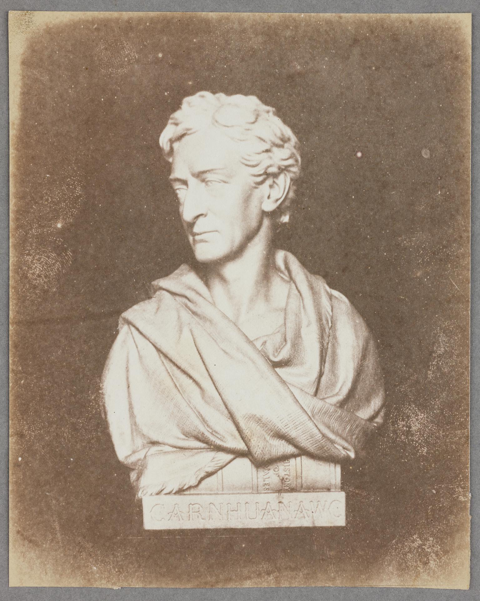Bust of Thomas Price 'Carnhuanawc', photograph