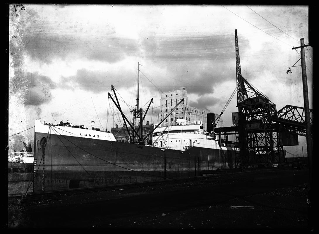 S.S. LOMAS, glass negative