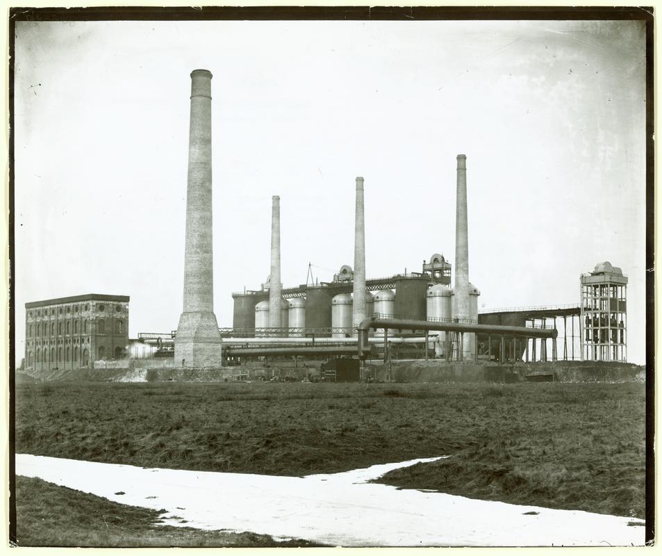 Dowlais-Cardiff (East Moors) steelworks, Cardiff,  1891