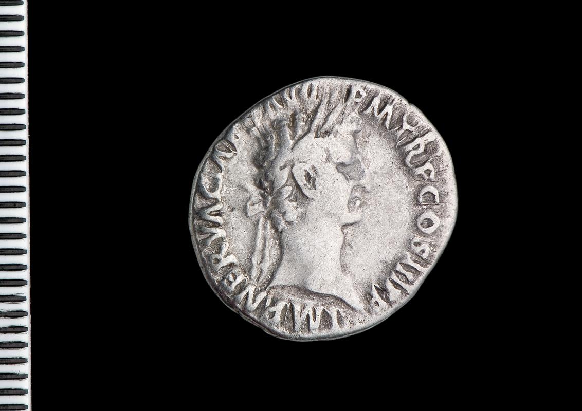 silver denarius (obv.)