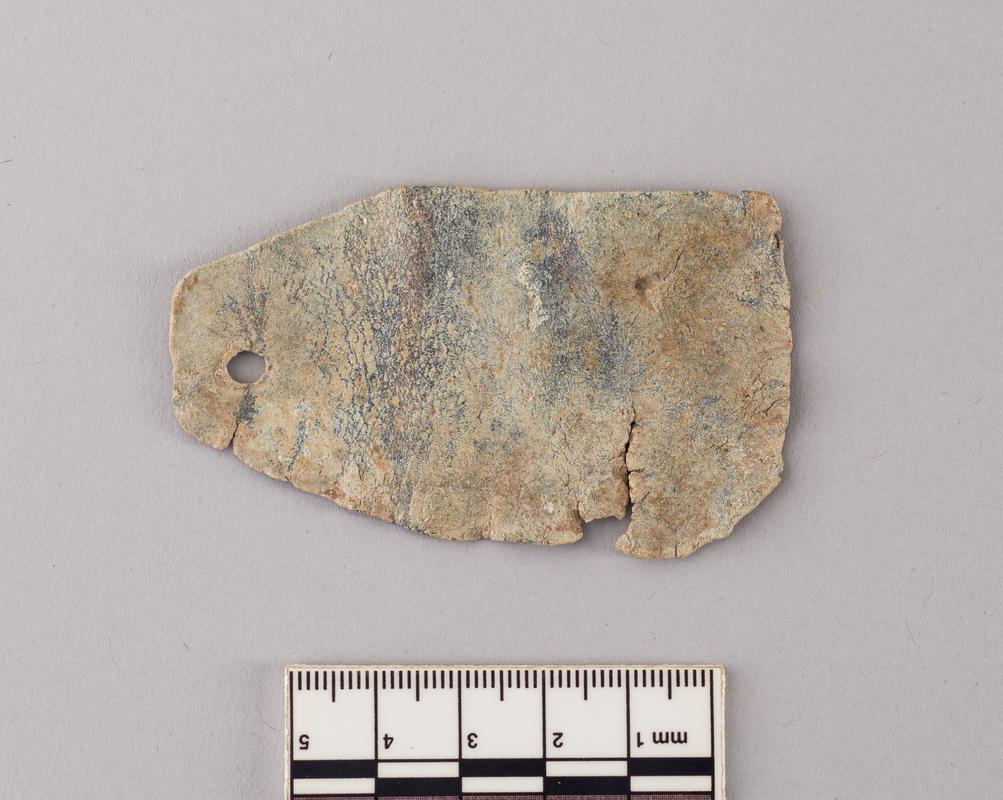 Roman lead baggage label