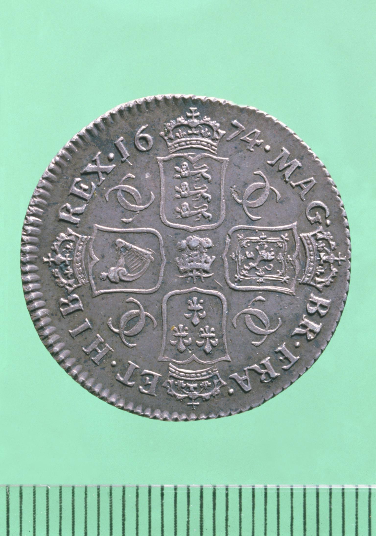 Charles II shilling