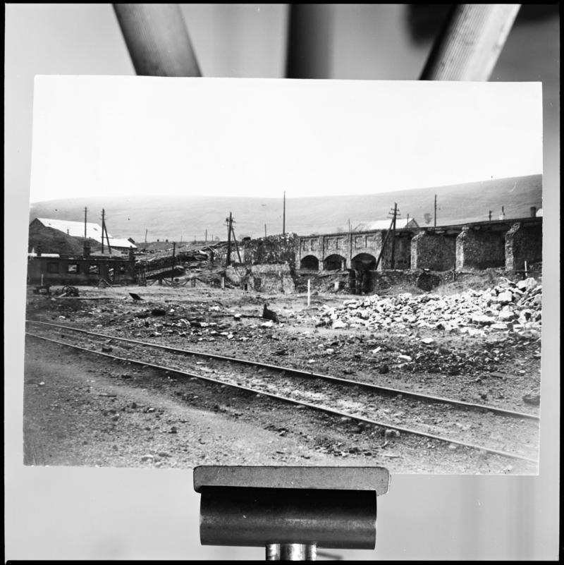 Coity Pits, Blaenavon, film negative