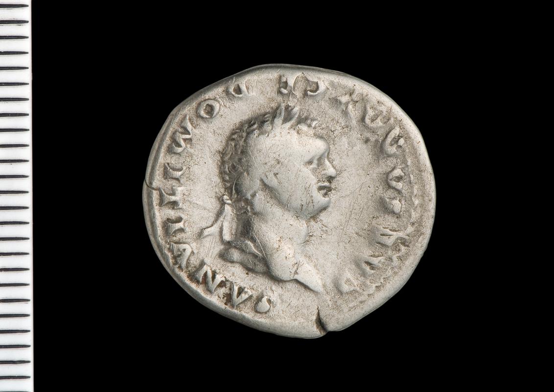 silver denarius (obv.)