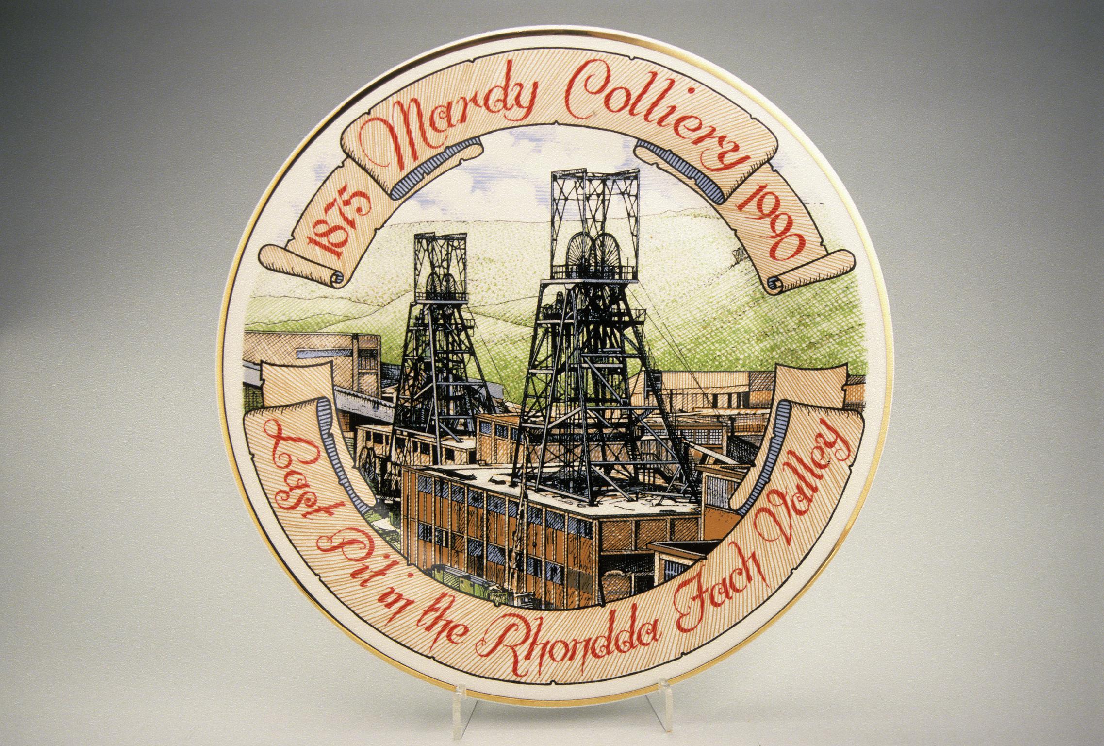 Mardy Colliery (plate)