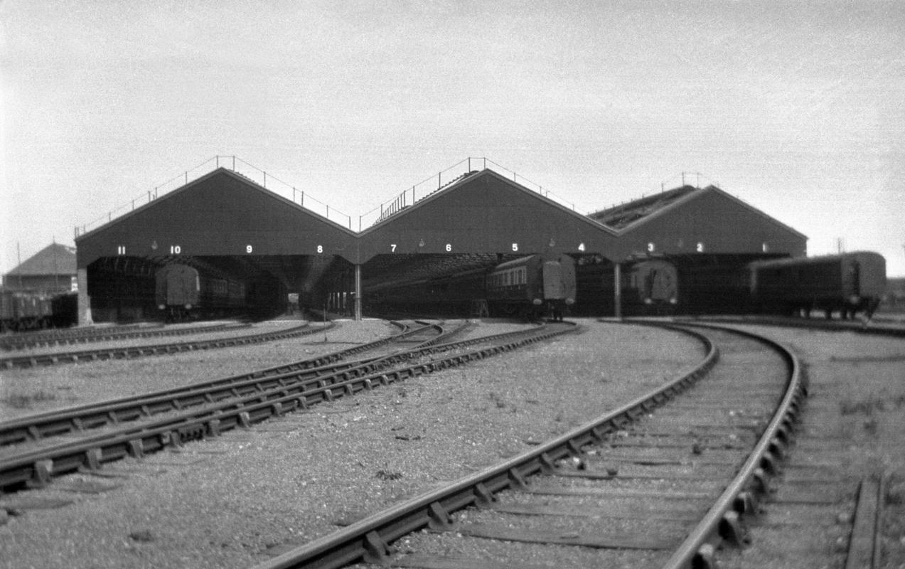 Canton locomotive yard, negative