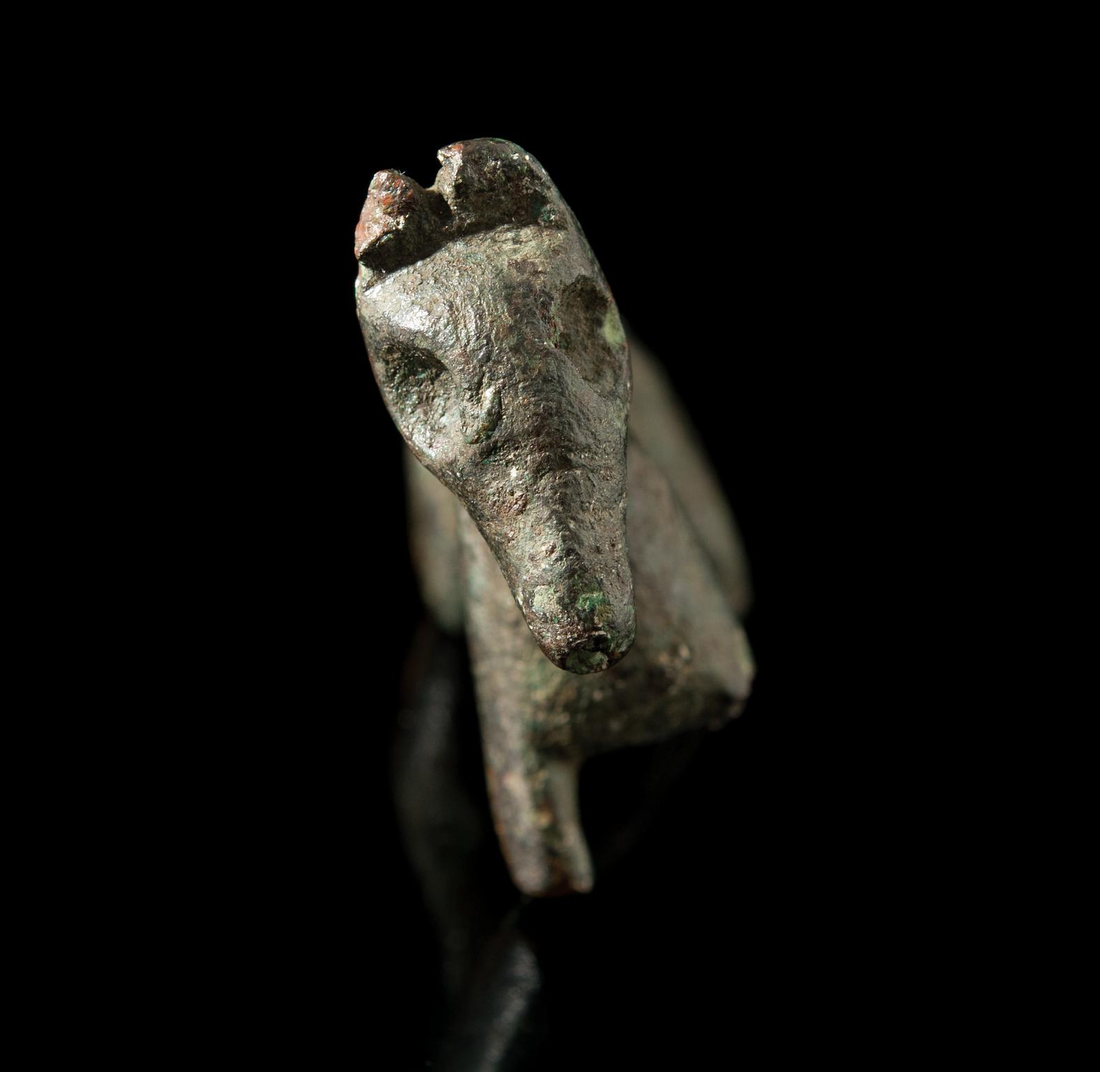 Iron Age copper alloy horse figurine