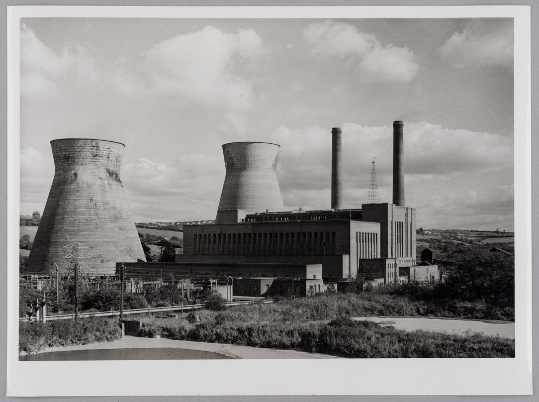 Llynfi power station, 1960s.