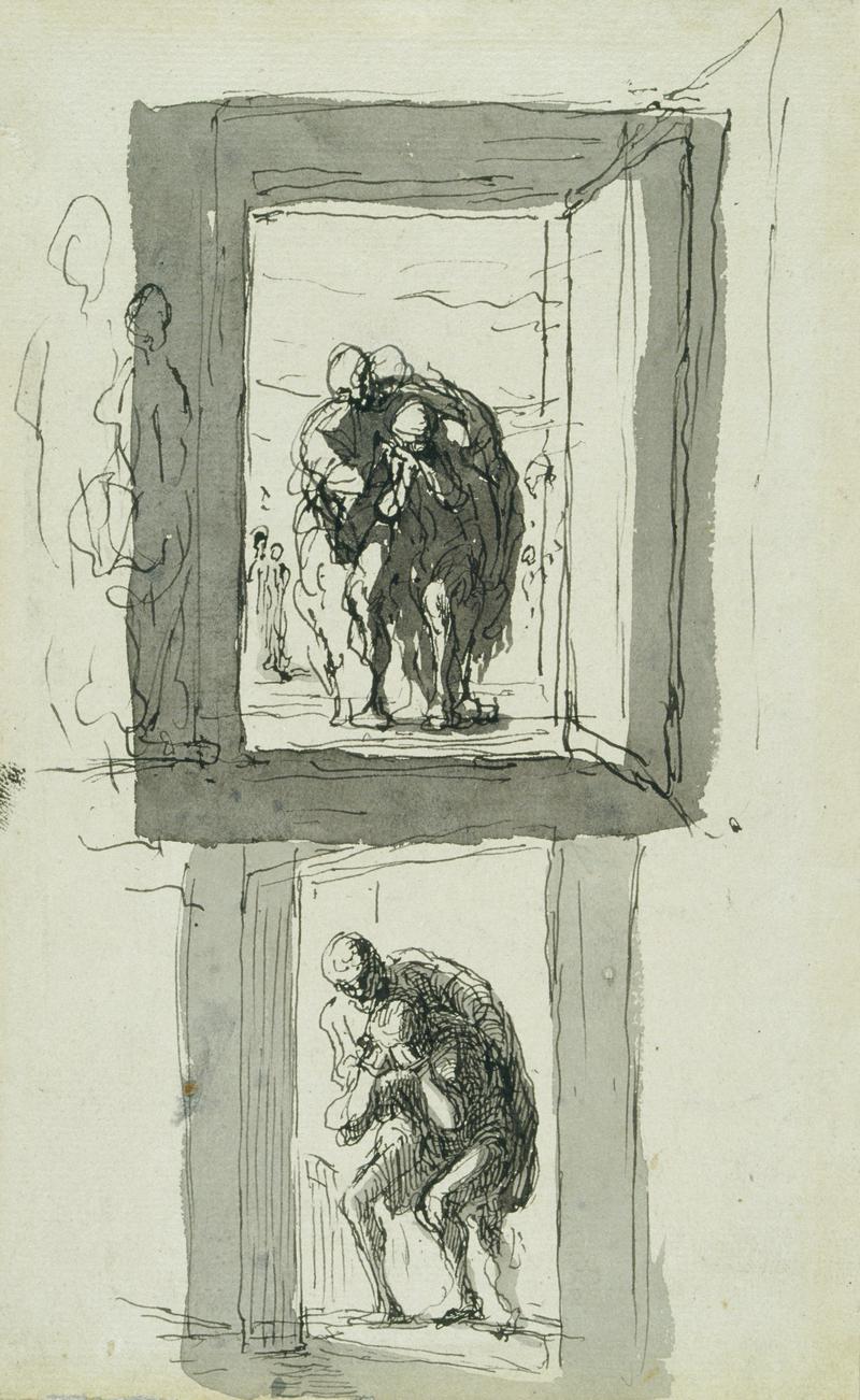 Deux etudes de retour d'enfant prodigue