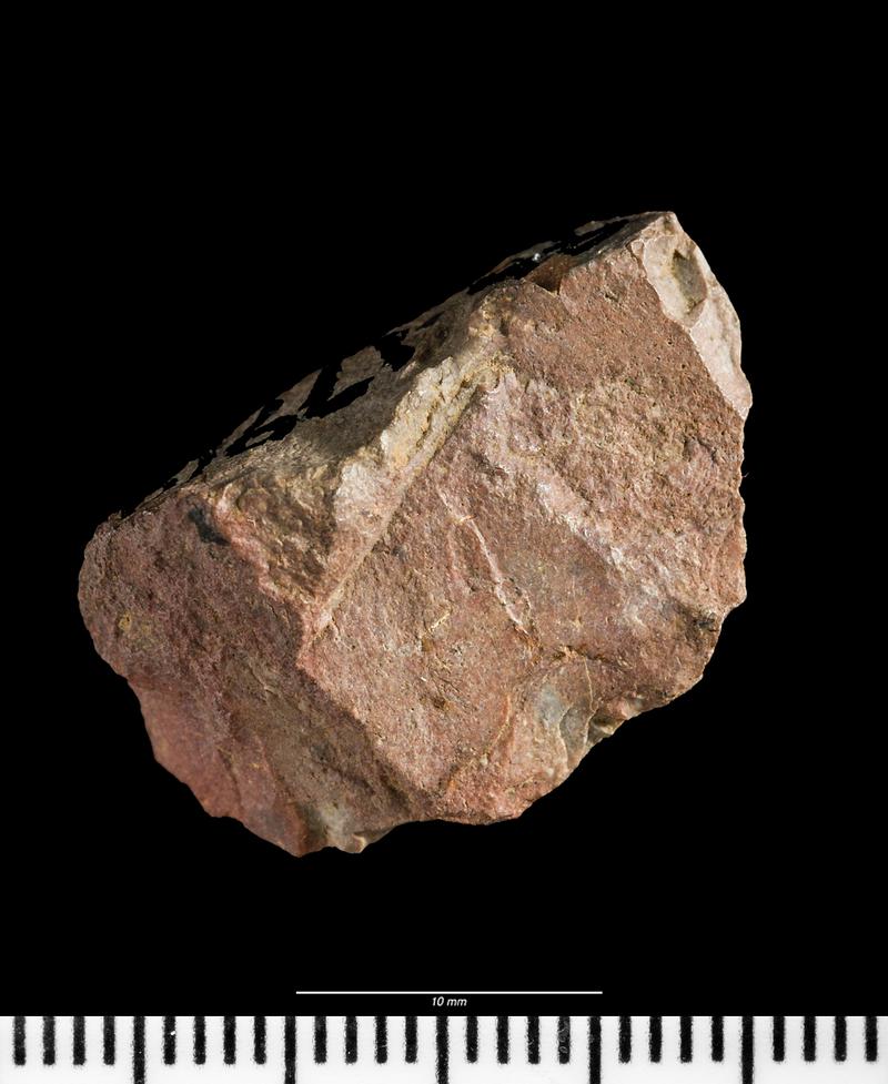 Bronze Age chert scraper
