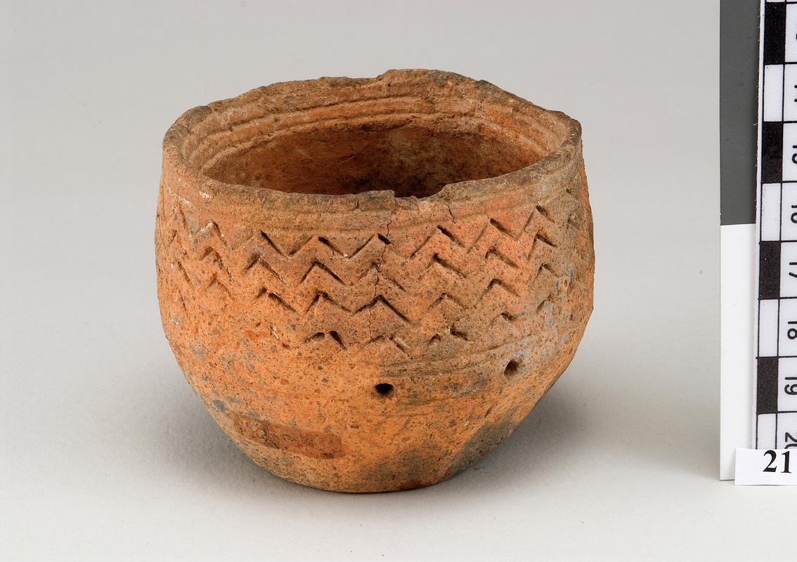 Early Bronze Age pottery miniature vessel